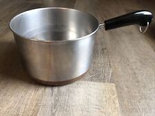 Revere Ware 3 Qt Stainless Steel Copper Bottom Pot 1801 95k- NO LID picture