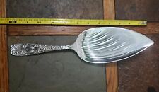 🔎L👀K RARE GORHAM ANTIQUE c1888 ROYAL PATTERN SILVERPLATED LARGE PIE 🥧 😋KNIFE picture