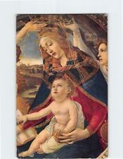 Postcard La Madonna del Magnificat Botticelli Galleria degli Uffizi Italy picture