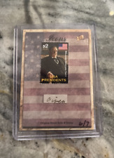 2018 Pieces Of The Past WILLIAM TAFT…HANDWRITING RELIC numbered 6 of 7 picture