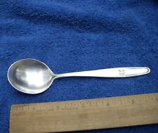 Vintage NORDDEUTSCHER LLOYD German 800 Silver CREAM SOUP SPOON-Rounded Tip picture
