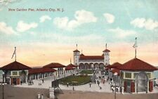 Postcard NJ Atlantic City New Jersey New Garden Pier Old PC Vintage e8389 picture