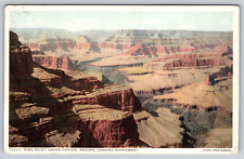 c1910s Pima Point Grand Canyon Arizona Panorama View Vintage Postcard picture