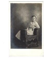 c1900s Beautiful Gorgeous Woman Sitting Standish Ft Wayne IN RPPC Postcard picture