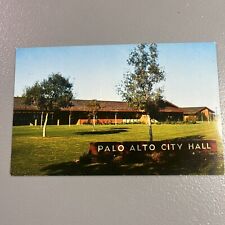 Palo Alto City Hall,CA Santa Clara County California Columbia Chrome Postcard picture