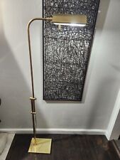 Vintage Fredrick Cooper Adjustable Brass Pharmacy Floor Lamp Mid Century Modern  picture