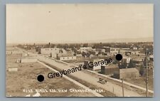 RPPC Birdseye View of GRANDVIEW WA Washington Vintage Real Photo Postcard picture