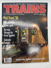 Trains Magazine Of Railroading February 1993 picture