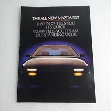Vintage Print Ad Mazda Rx 7   Sports Illustrated Mar 10, 1986 picture