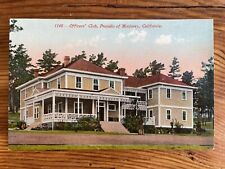 Officers’ Club, Presidio of Monterey, California - Early 1900s Vintage Postcard picture