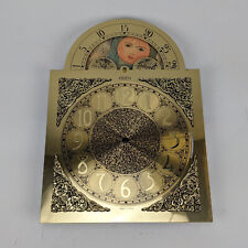 Dial Face for Hermle 1151-050 Clock - NOS blemished 94cm vintage usa moon gold picture
