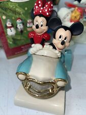 LENOX Disney MICKEY and MINNIE'S VINTAGE CAR RIDE sculpture picture