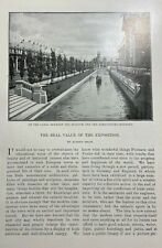1901 American Exposition Buffalo New York Stadium Electric Tower Canal picture