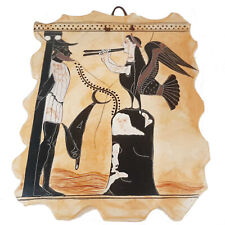 Odysseus and the Sirens,Greek Pottery,Ceramic slab 20x26cm picture