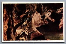 Postcard Curtain Hall Cave of the Winds Manitou Colorado c1930s Unposted picture