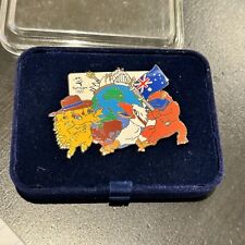 Vintage Pin Sydney Olympics 2000 Olympics Mascots Badge In Case Original picture