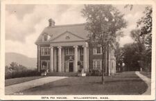Williamstown MA Zeta Psi House Williams College Frat Albertype postcard IQ3 picture