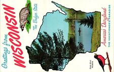 Vintage Postcard- J101. WISCONSIN AMERICAS DAIRYLAND. UnPost 1910 picture