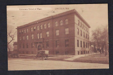 Lincoln NE Nebraska University School of Music Vintage Lancaster County Postcard picture