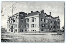 1909 South Omaha High School Building Campus Omaha Nebraska NE Antique Postcard picture