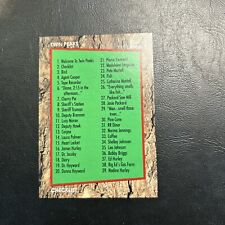 Jb17 twin Peaks to Show Star Pics  1991 #2 Checklist picture