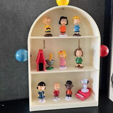 Peanuts Charlie Brown Snoopy Playset 12 Figure Cake Topper Toy Set Car Ornaments picture