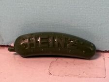 Vintage Heinz Pickle Green Pinback Button. picture