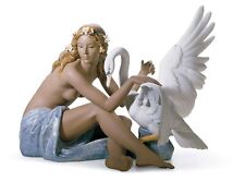 Lladro LEDA AND THE SWAN Woman Lady Nude 01012444 picture