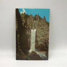 Tower Fall Yellow Stone National Park Vintage Postcard picture