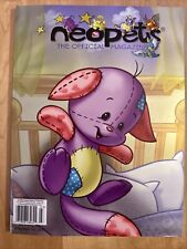 Neopets: 2005 The Official Magazine Issue #14 Plushie Kacheek w/ Poster & Cards picture