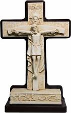Resin on Wood Trinity Table or Standing Crucifix ( 28.7 cm or 11.3 Inches ) picture