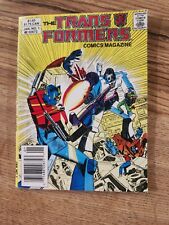 Marvel’s THE TRANSFORMERS Comics Magazine Digest Size Issue #1 Jan 1987 picture