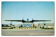 Postcard VA Norfolk Virginia US Naval Air Station c1950s Mariner Seaplane E26 picture