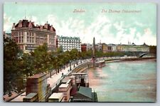Postcard - The Thames Embankment, London, UK  picture