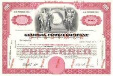 Georgia Power Co. - 1930 Specimen Stock Certificate - Specimen Stocks & Bonds picture