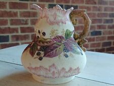 Antique Victorian CORALENE Porcelain PITCHER Small JUG Maker ?? 5.5