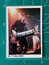 The Steve Miller band Card HOF 1980 Rare Heinerle German music pop rock picture