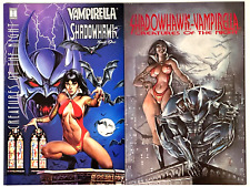 Vampirella Shadowhawk Books One & Two Complete Run 1995 Harris Comics NM+ 🔥 picture