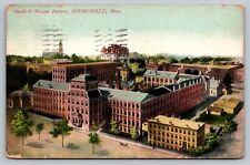c1907 St. Francis Academy Street View Council Bluffs Iowa IA Antique Postcard picture