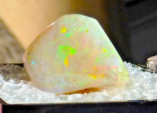 White based opal specimen with lots of color Virgin Valley Nevada 4.10 grams picture