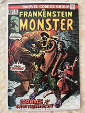 The Frankenstein Monster #11 Marvel Comic Book 1974 picture