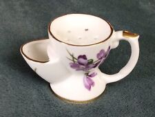 Hammersley English Porcelain China Souvenir Mini Shaving Scuttle Cup Mug England picture