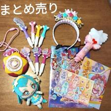 Pretty Cure Goods lot Color pendant deluxe Tiara Twinkle light Sticker File   picture