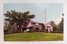 Harrison Park Club House Danville Illinois Vintage Postcard 1950s? picture