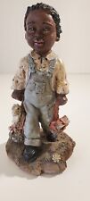 Price Products Vintage African American School Boy Figurine With Books And Toys picture