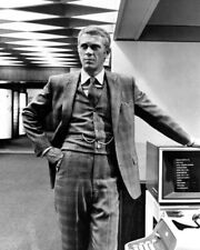 Steve McQueen in three piece suit Thomas Crown Affair by computer 4x6 photo picture