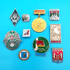 Soviet Union Pins Russian USSR Communist Party CCCP Lapel Pin Badge Lot picture