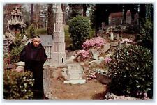 c1960's Brother Joseph OSB Benedictive Monk Mini Cathedral Cullman AL Postcard picture