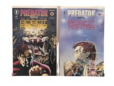 Predator vs Magnus Robot Fighter #1 & #2 1992 Dark Horse Valiant Comics picture