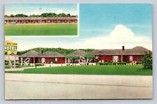 c1956 Mac-Man Motel Near West Newton Pennsylvania PA VINTAGE Postcard picture